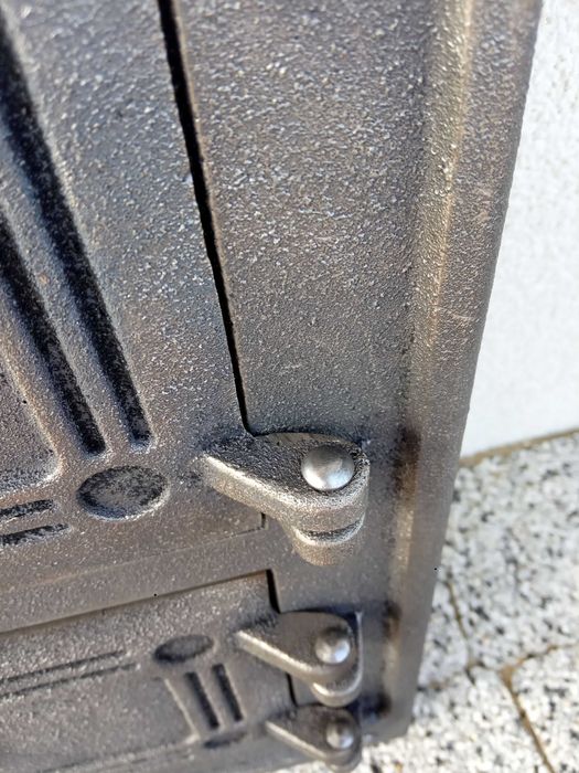 Drzwiczki żeliwne nr 3 do pieca kuchni kaflowej wędzarni polskie