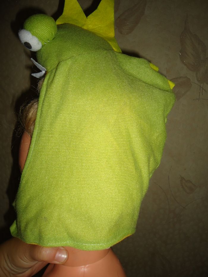 шляпа от костюма жабки