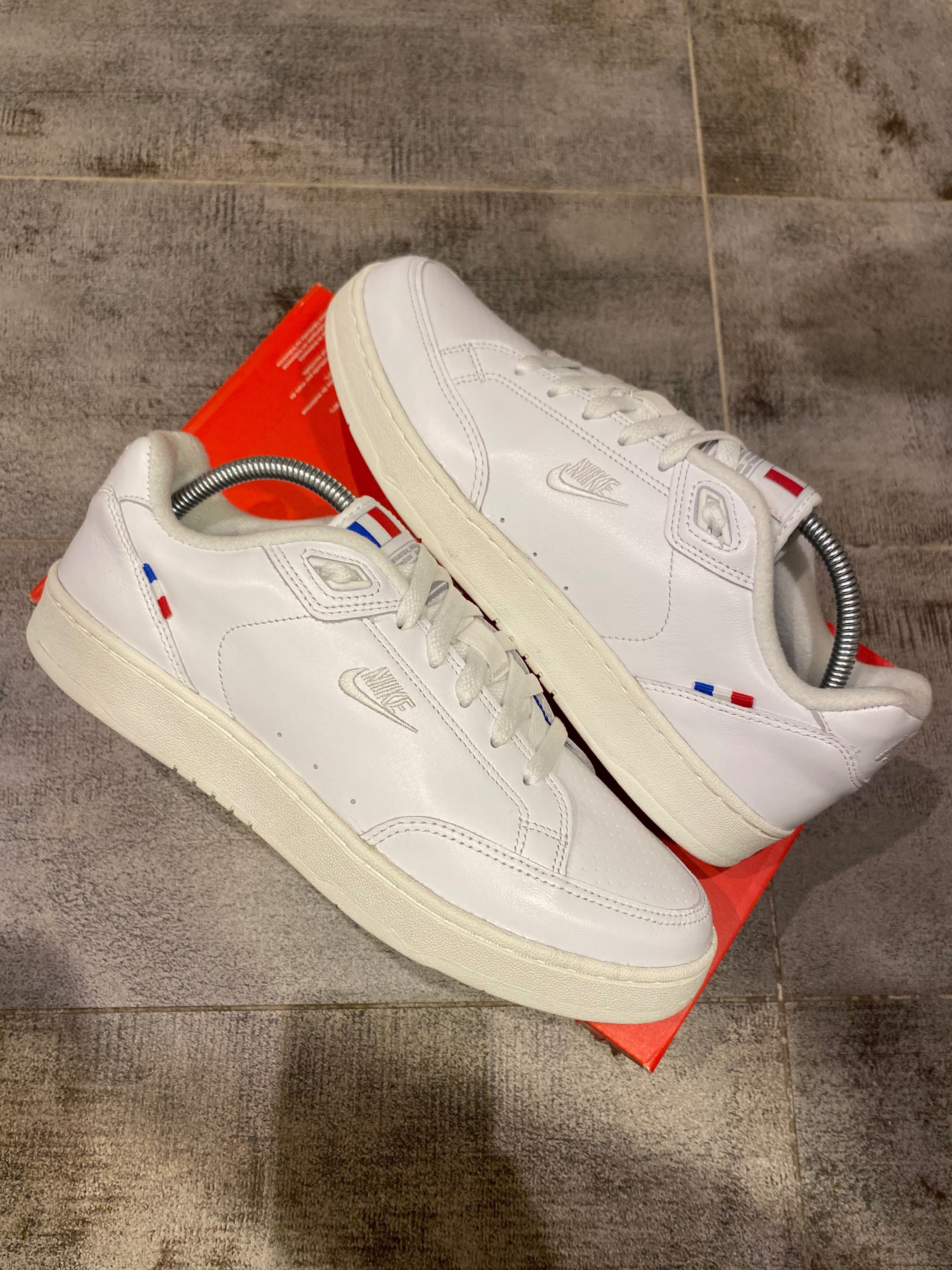 NOWE W PUDEŁKU Nike Grandstand 42,5 r 27,5 cm buty adidasy białe skòra