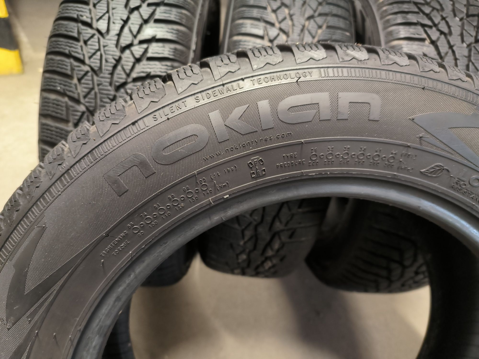 Opony Nokian 185/65/15 dot 3321 zima 7mm