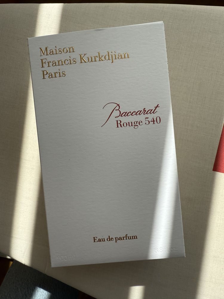 Вода Парфумована Maison Francis Kurkdjian BACCARAT ROUGE 540 200 ml