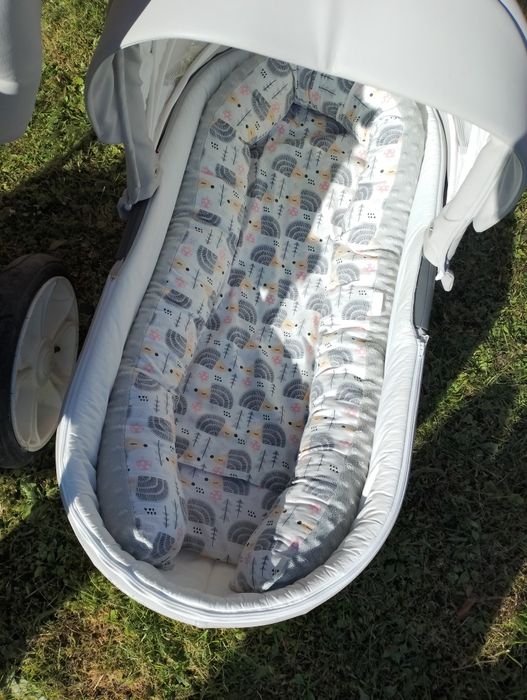 Wózek 2 w 1 pompowane koła