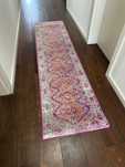 60x240 Tapete de corredor cor-de-rosa