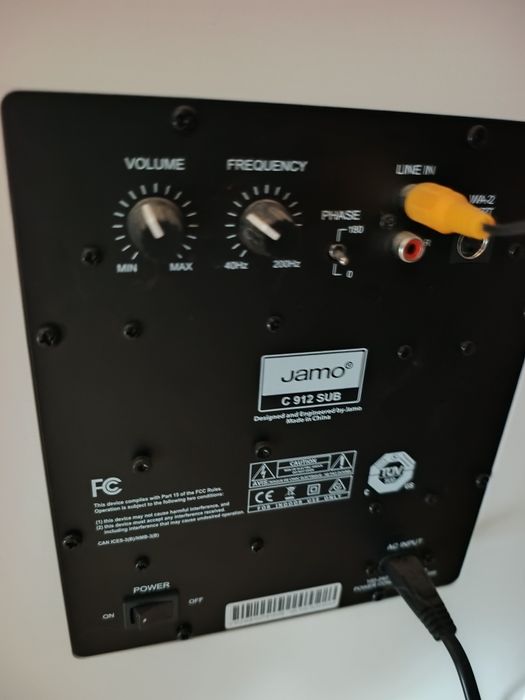 Subwafer jamo c 912 sub
