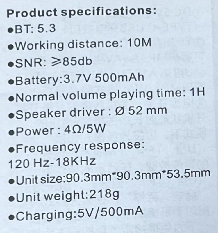 Bluetooth колонка,мини динамик, блютуз самбуфер.