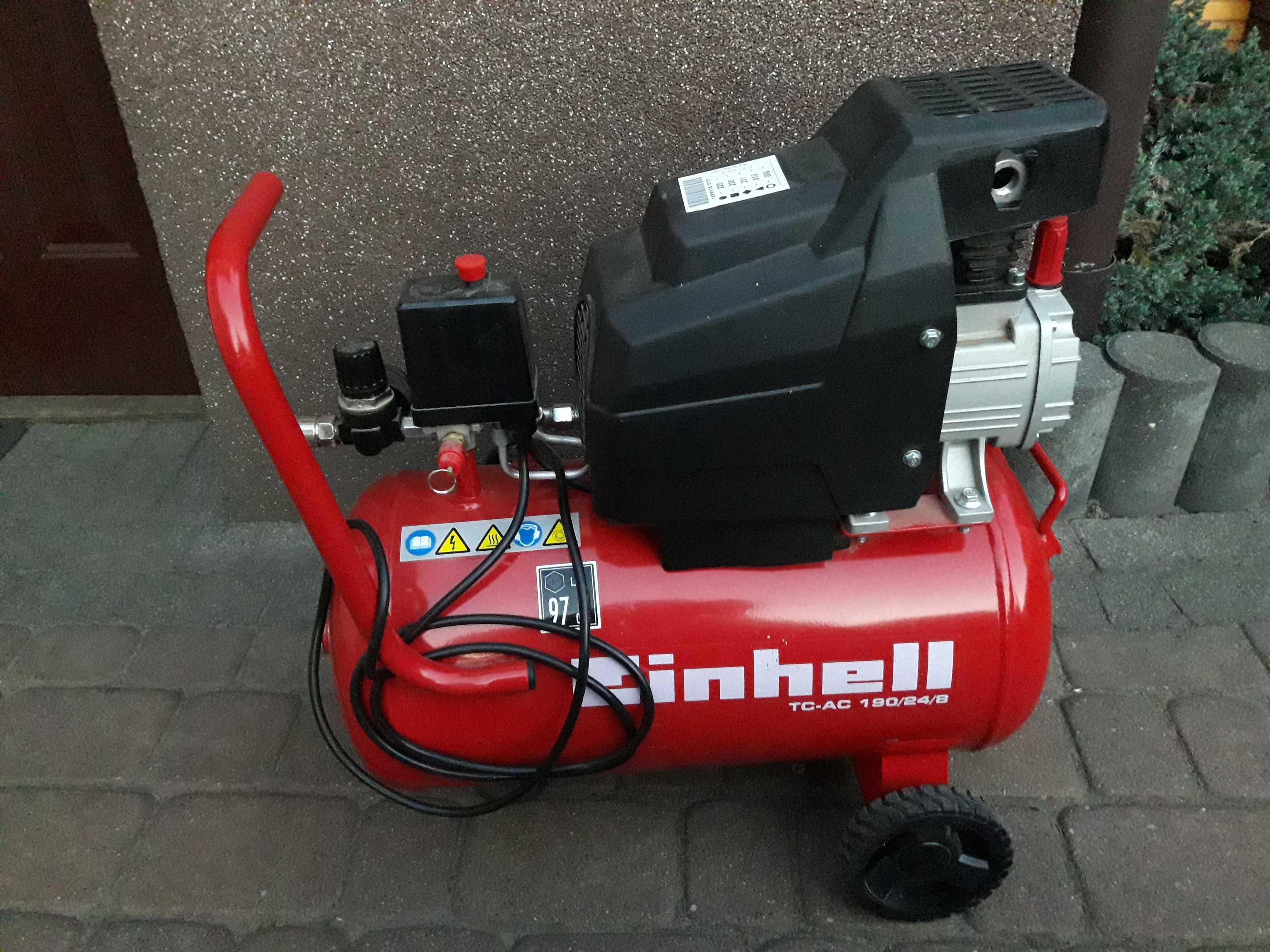kompresor einhell 24-50l olejowy powystawowy demonstracyjny