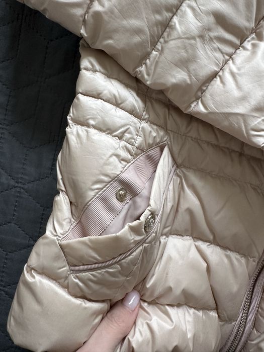 Куртка пуховик massimo dutti S бомбер