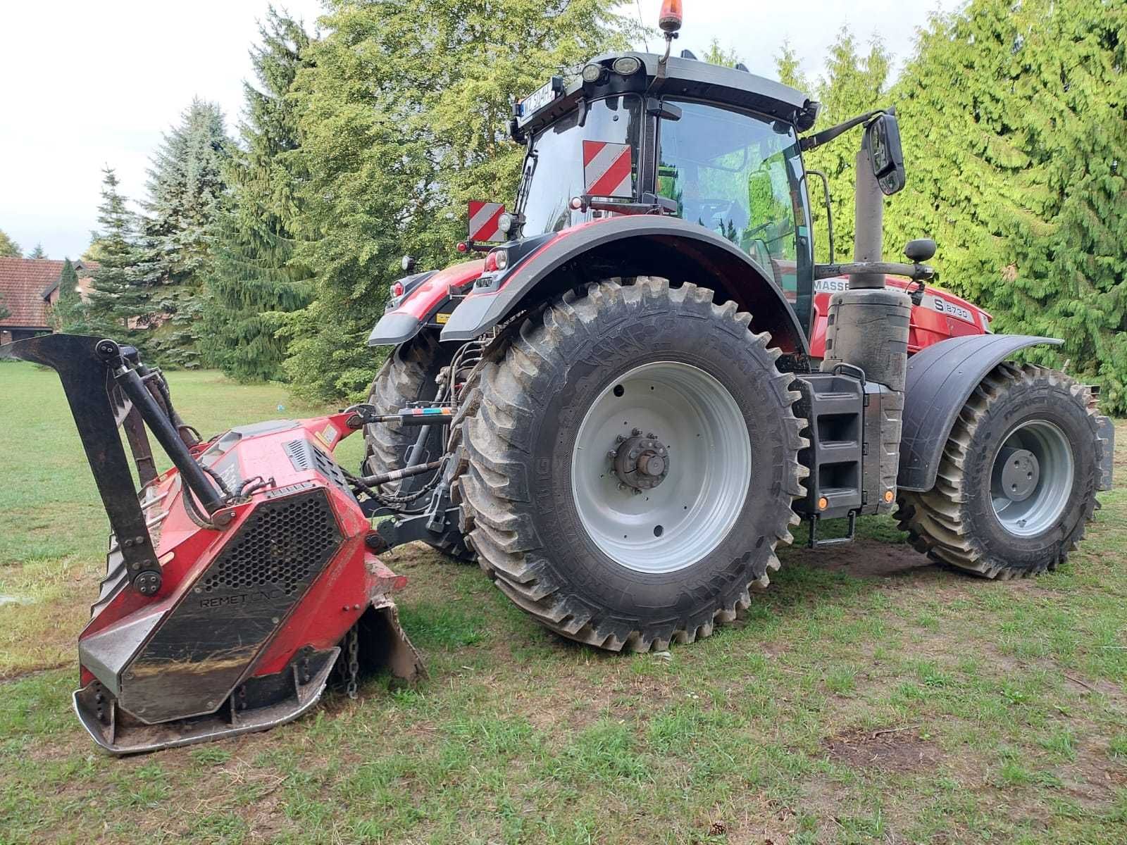 REMET F5-250 idealny do ciągników 200-300KM mulczer leśny , kosiarka
