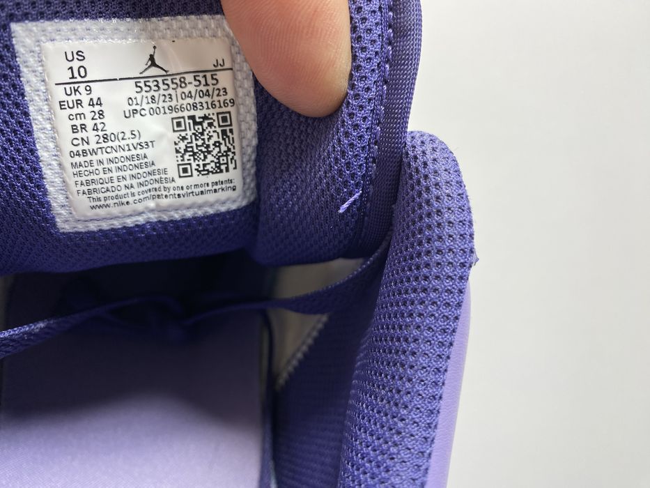 44-28см ОРИГІНАЛ 100% Кросівки AIR JORDAN 1 LOW 553558-515