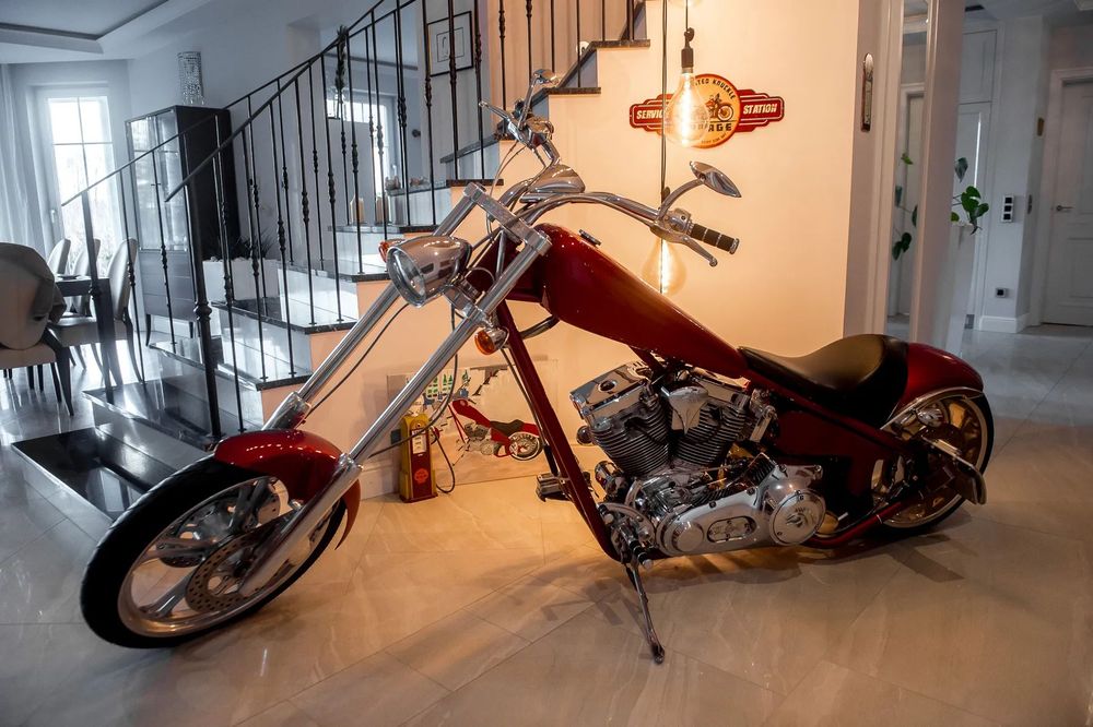 Harley-Davidson Custom Low Rider American Iron Horse stan orginalny