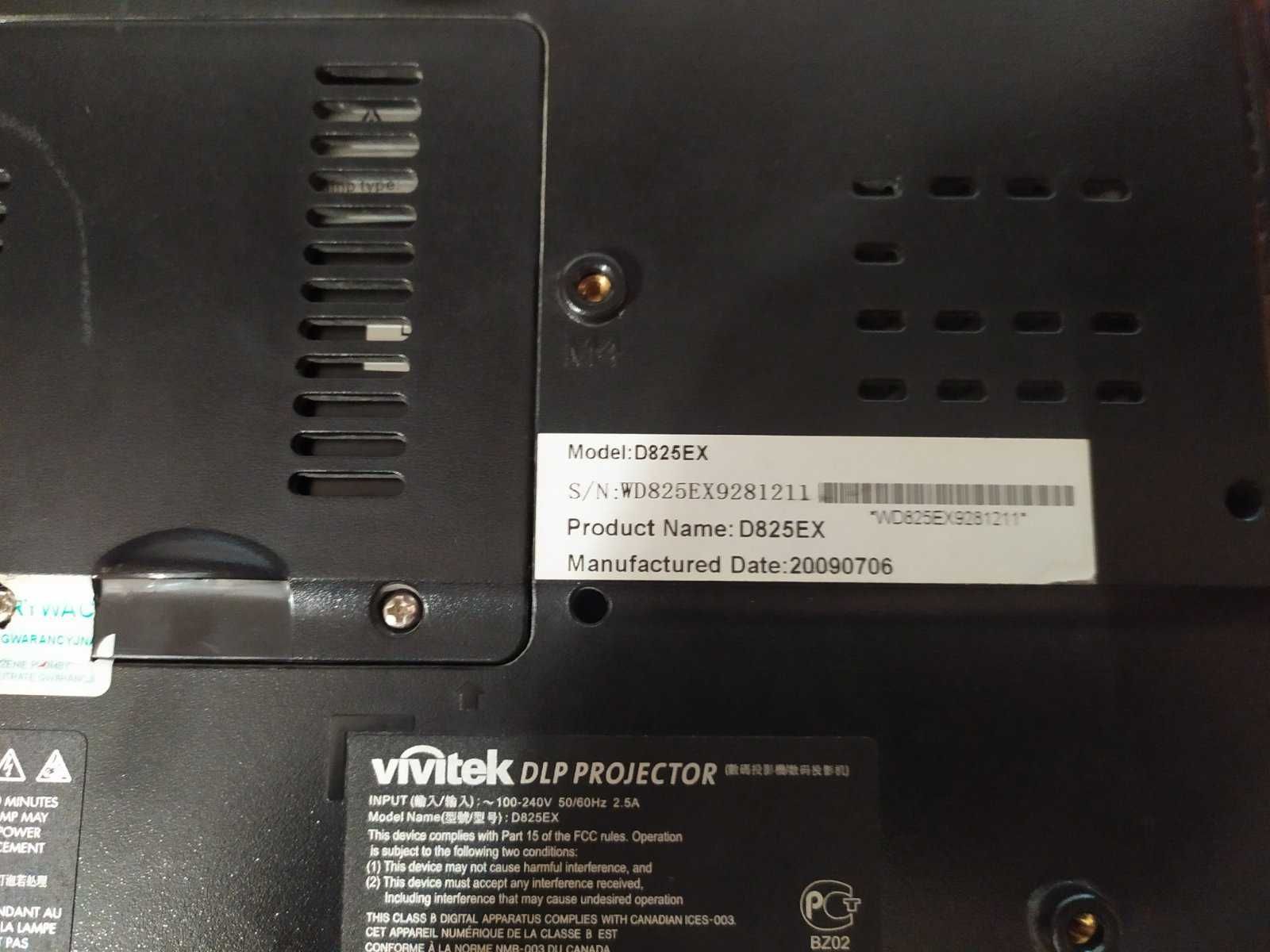 Видеопроектор Vivitek d825ex