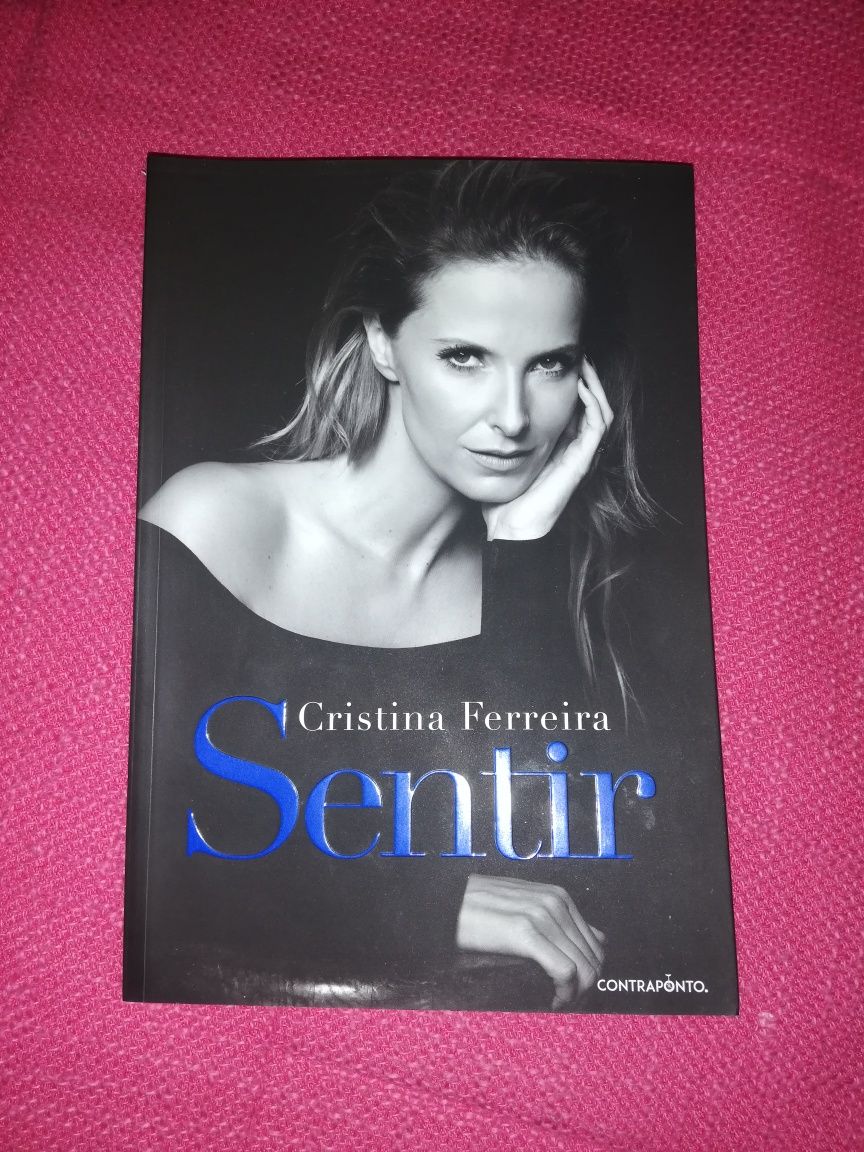 Livro "Sentir" de Cristina Ferreira