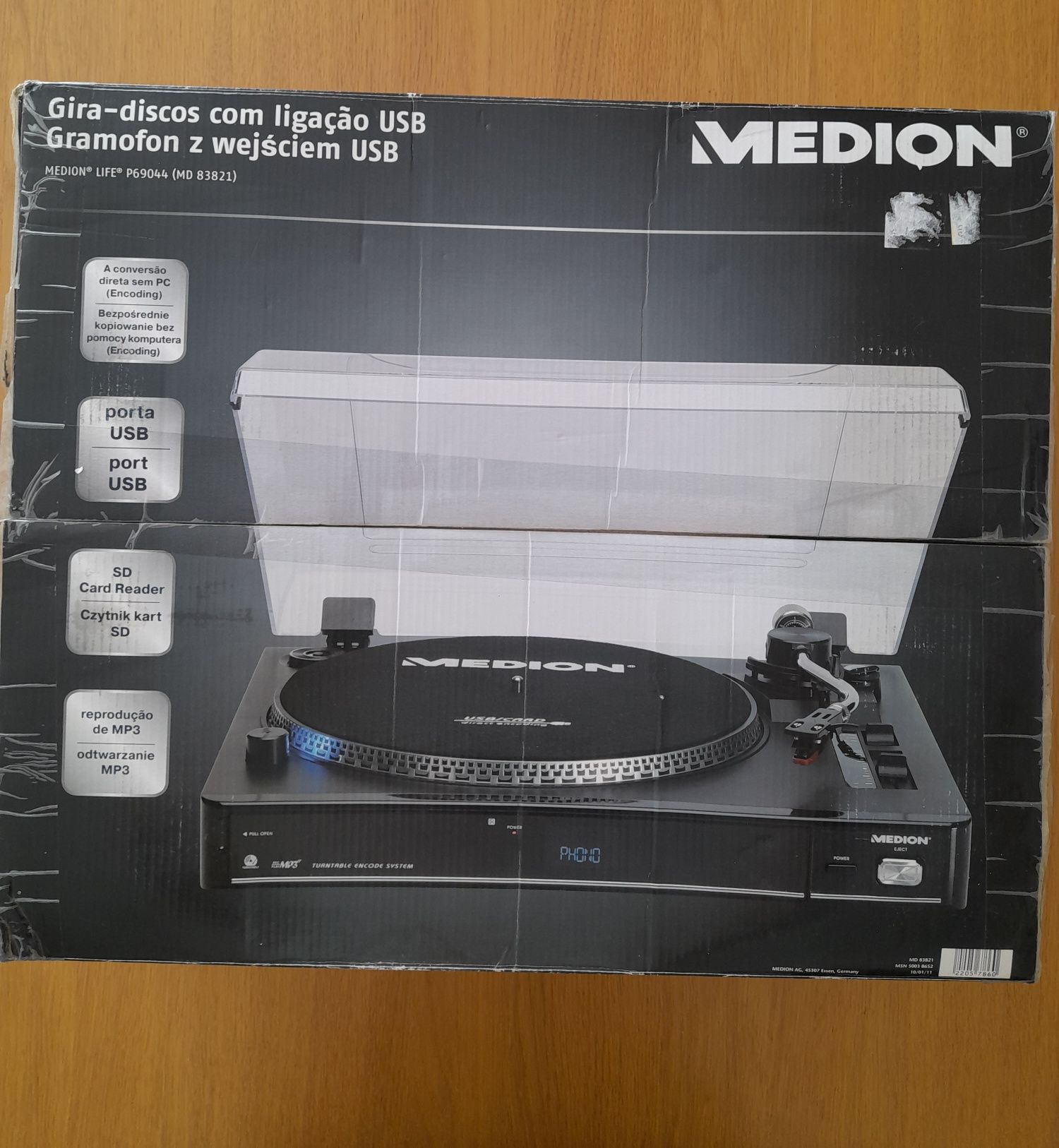 Gira-discos com ligação USB _ Digitalize a sua colecção de vinis