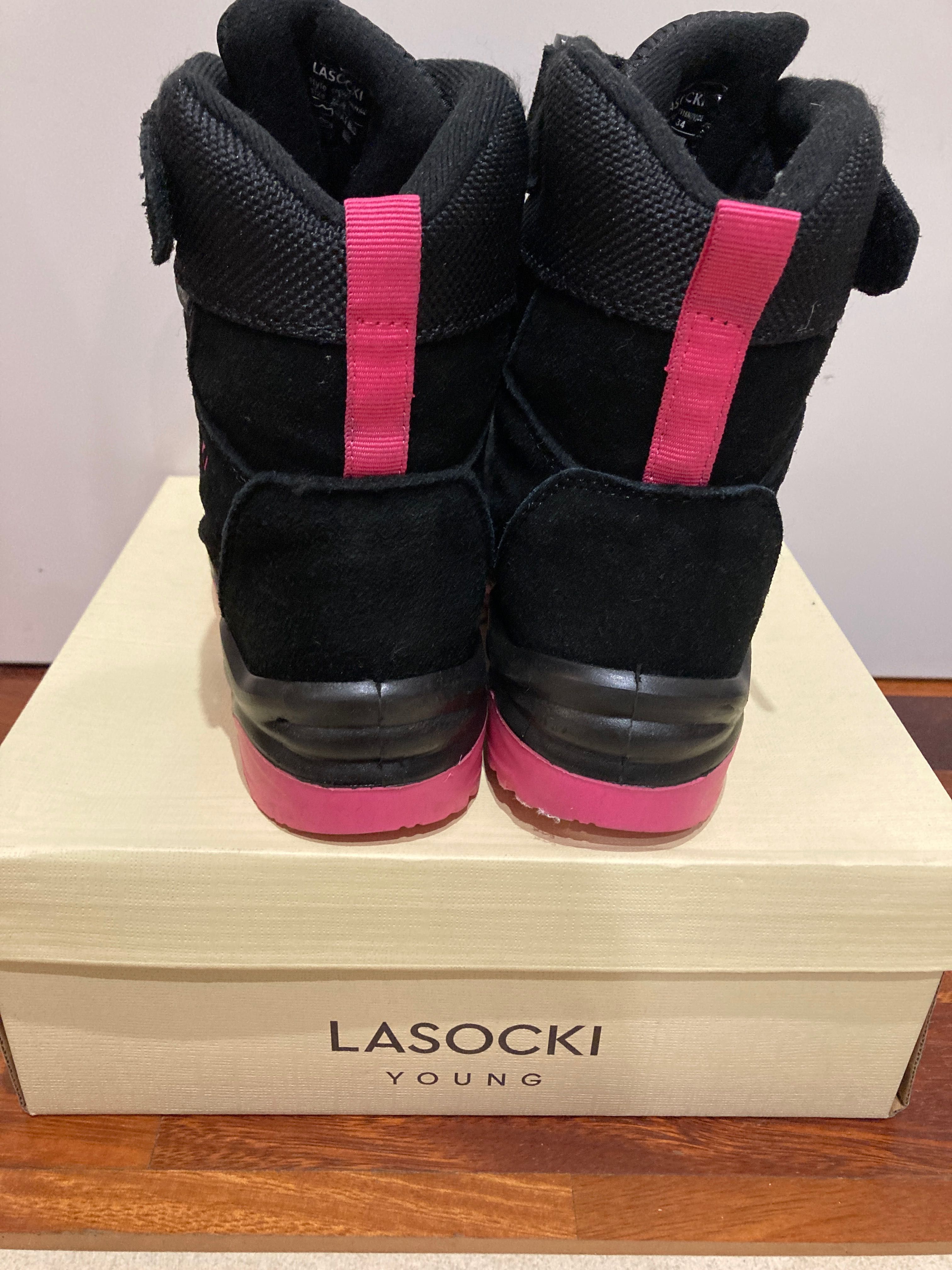 Śniegowce 34 lasocki young waterproof