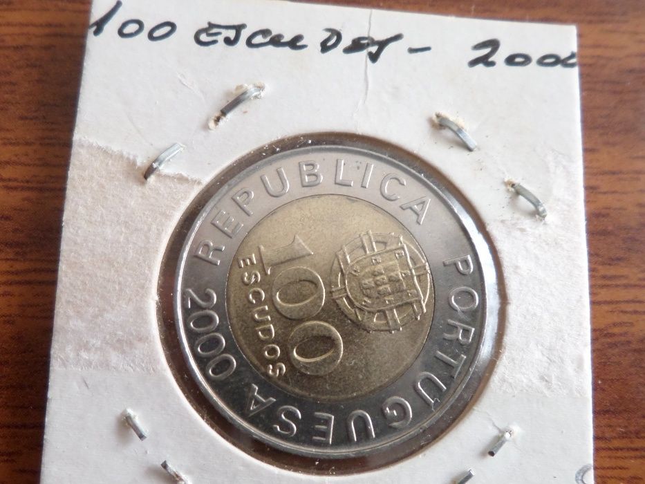Moeda de 100$00 em cuproníquel