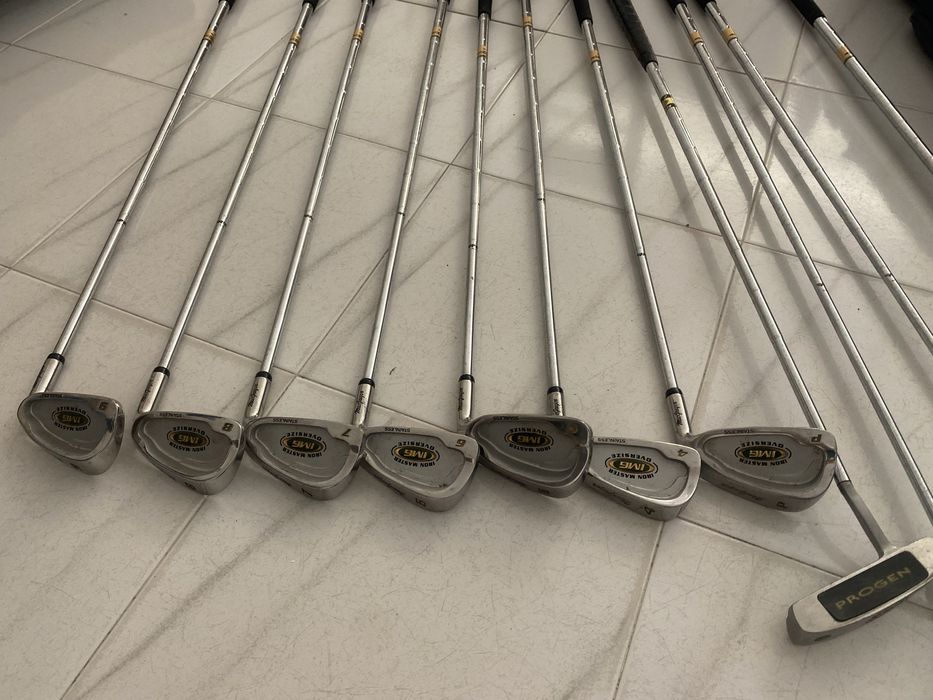 Tacos de golfe com saco