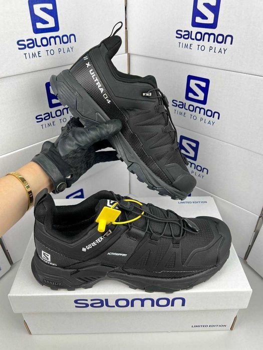 !SALE! Salomon X Ultra 4 (Gore-Tex) Black/White 40 41 42 43 44 45 46