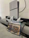 Playstation 5 - Midia fisica/digital - 1TB (+ 2 controles e base)