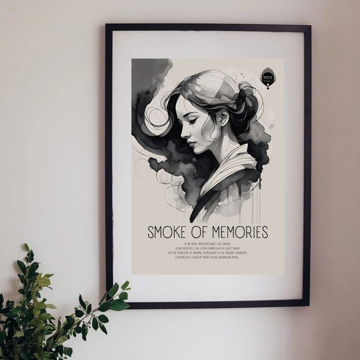 Piękny duży plakat, nowy, A2