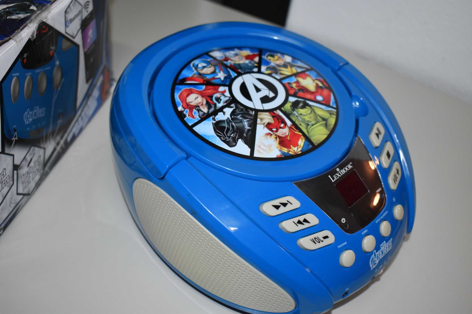 CD Player Lexibook Avengers nowy Gwarancja 12 m-cy