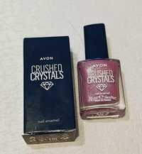 Lakier do paznokci Avon Crushed Crystals Lilac Pink