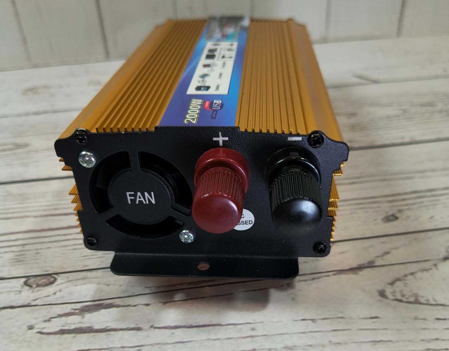 Power 2 кВат инвертор 12 220 для дома и авто