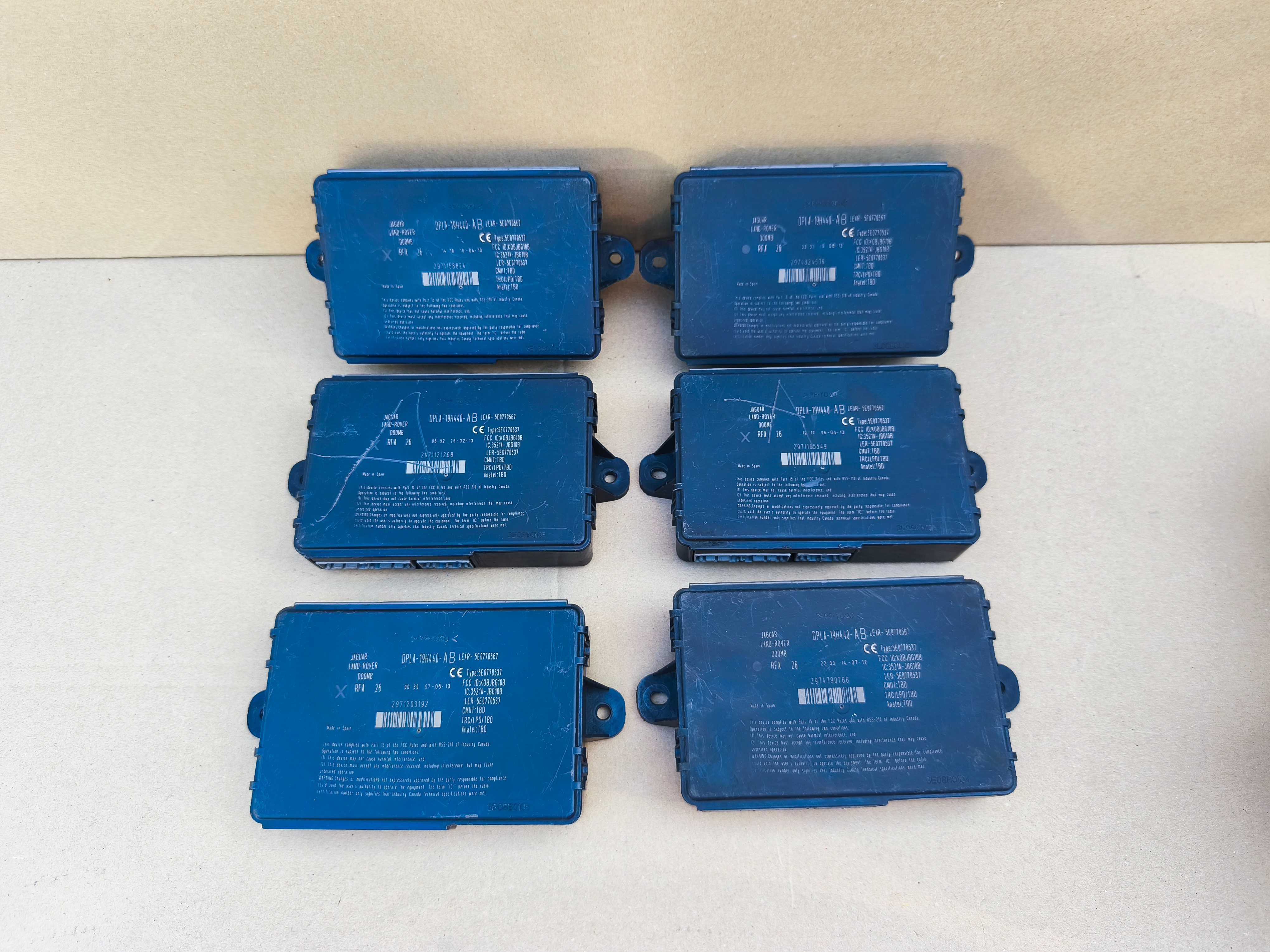 Land Rover Range Rover Jaguar Moduł keyless sterownik FK72-19H440-DA