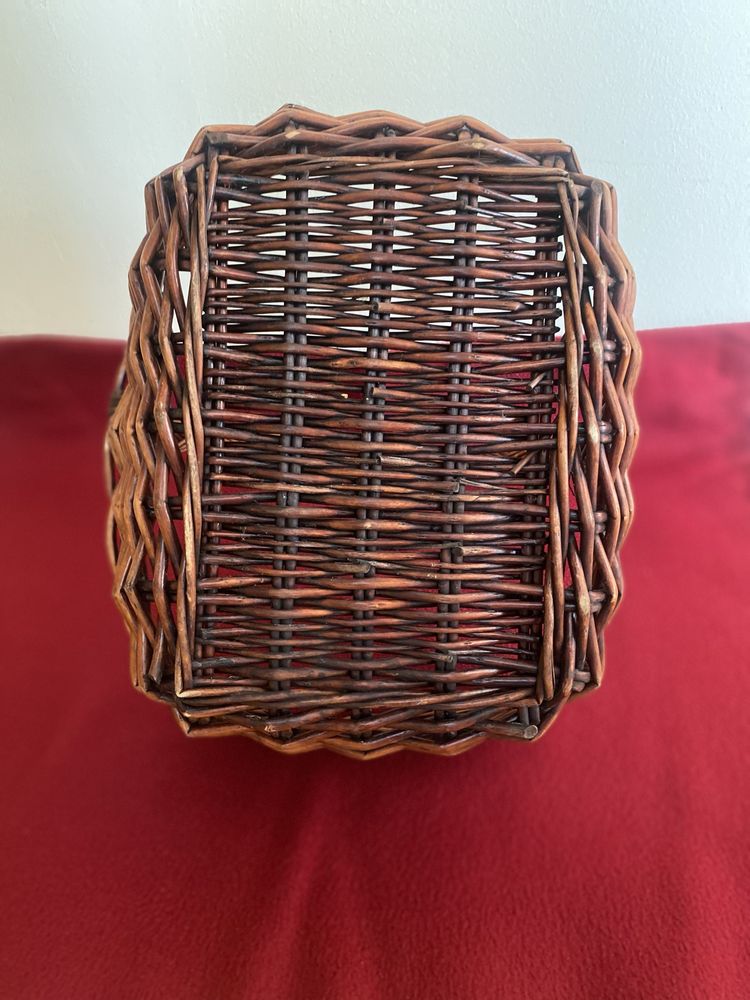 Cesta grande com pega em vime, Nova