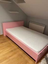 Duże łóżko+komoda lakierowane. Zestaw mebli lakier łóżko + komoda