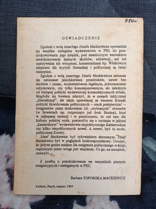 Mackiewicz J. - ściągaczki z szuflady Pana Boga.