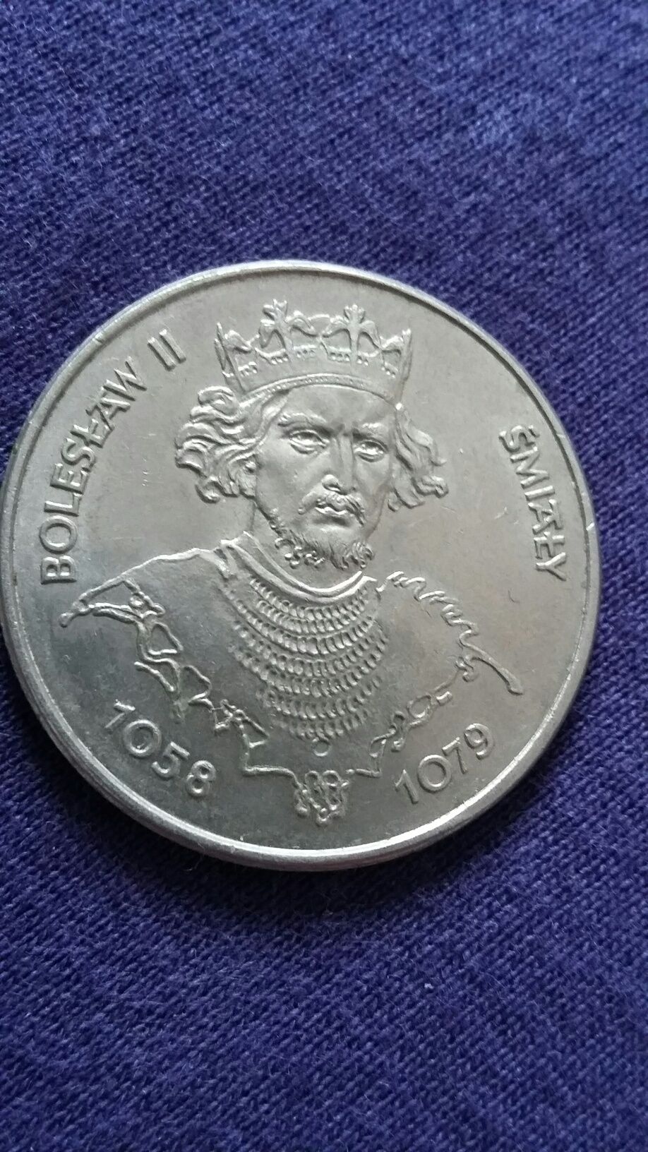 Moneta 50zl Bolesław II Śmiały 1981r