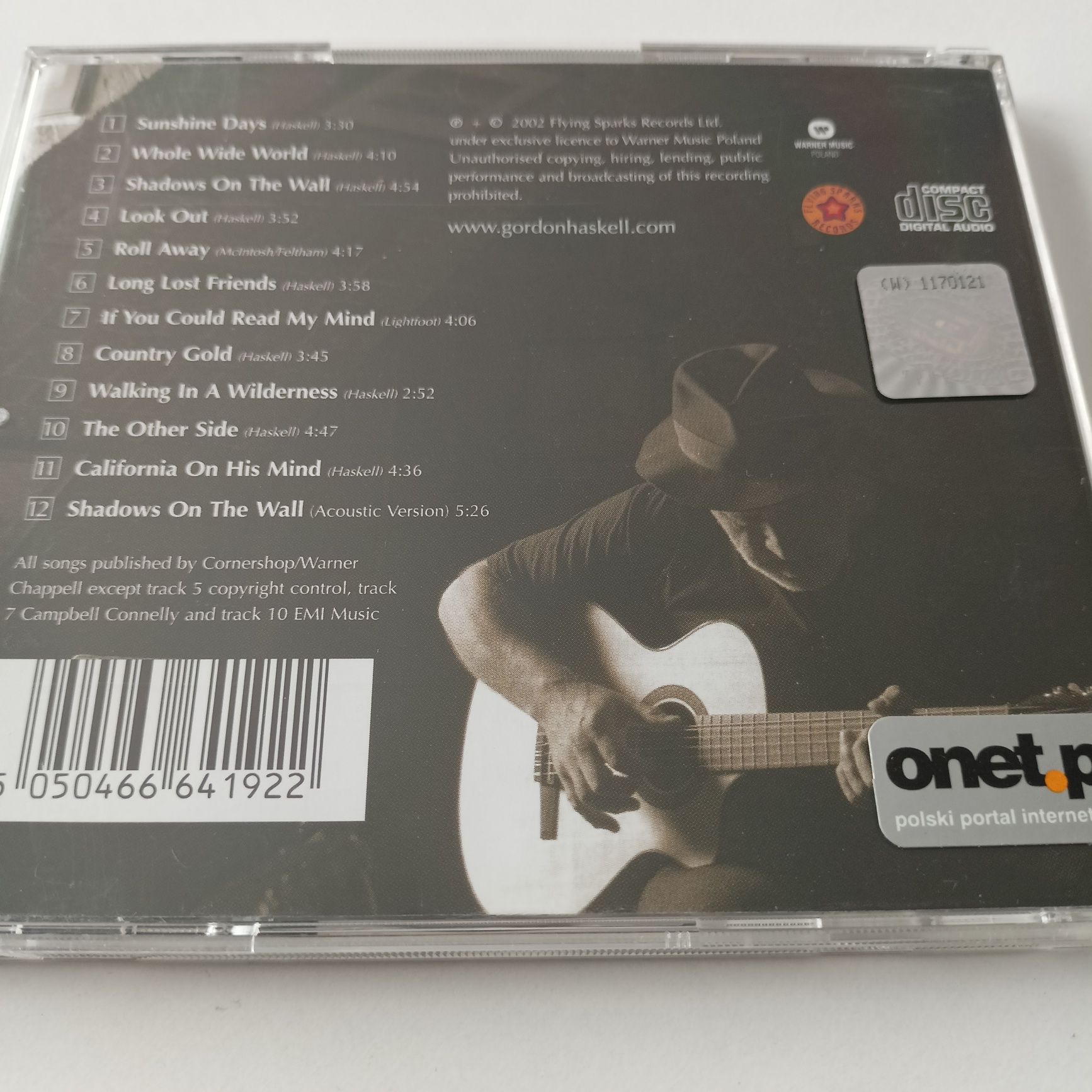 Gordon Haskell | Shadows in the wall | CD