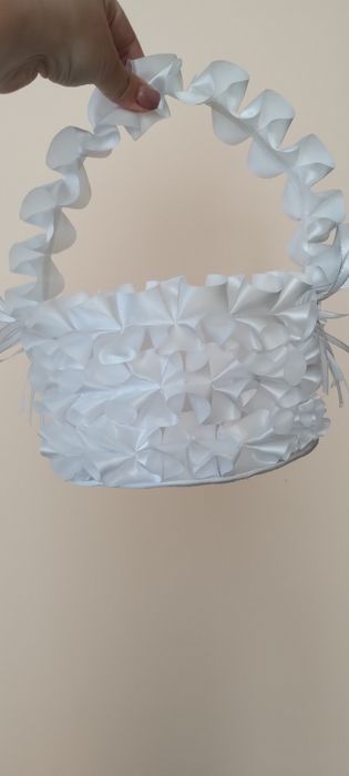Кошичок весільний, кошик на цукерки, кошик святковий