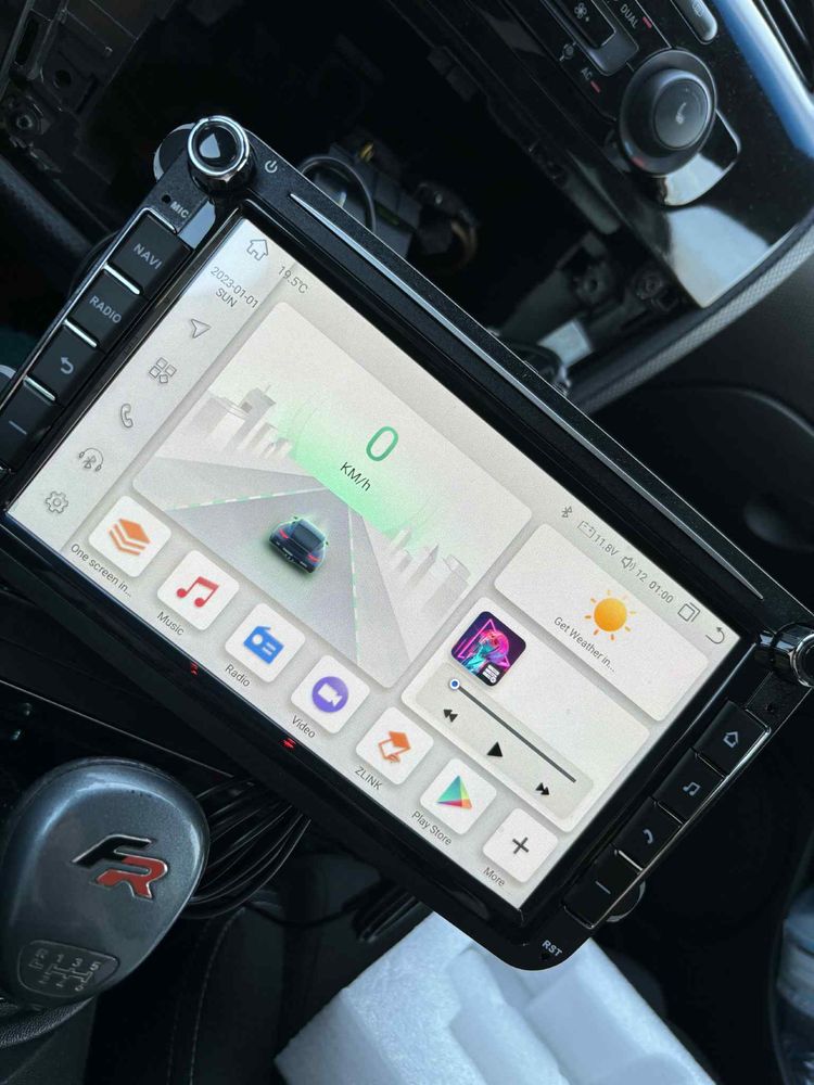 Radio android ISUDAR seat leon 2, carplay, 6gb ram, kamera cofania