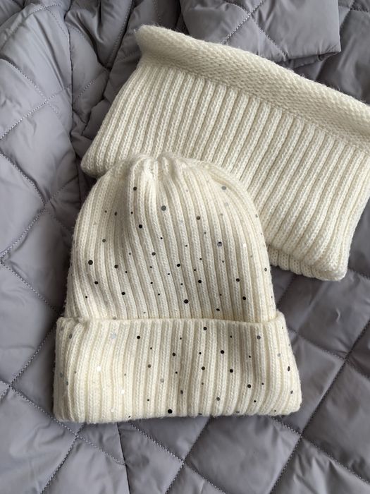 Зимовий набір шапка і хомут