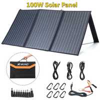Painel solar Xmund xd-sp2 100W 18v usb dc carregamento rápido NOVO