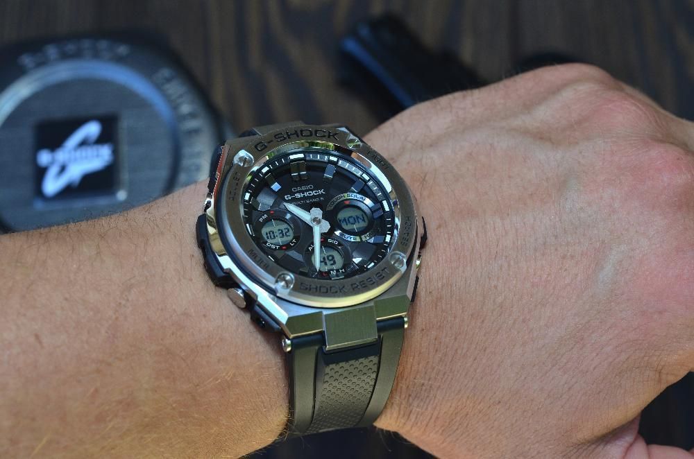 Часы Casio G-Shock GST-W110-1A ! Оригинал! Фирменная гарантия 2 года!