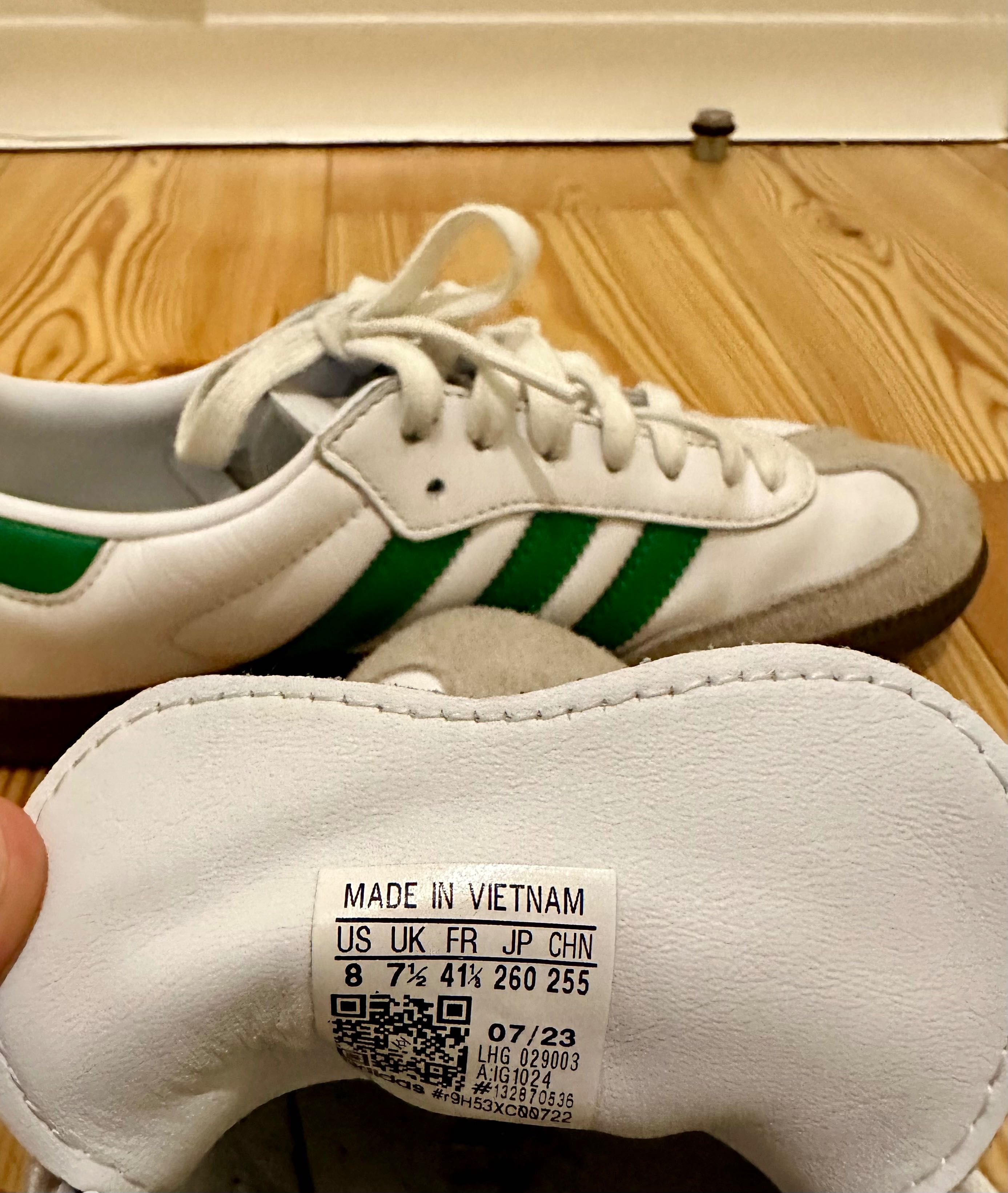 Adidas Samba OG (Verde)