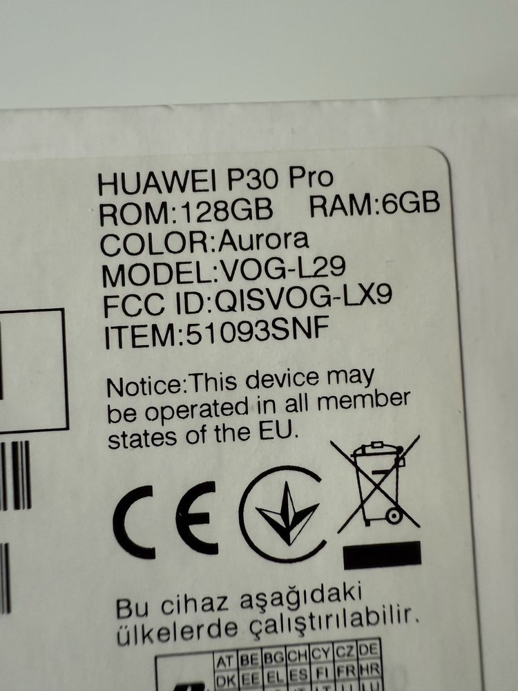 Smartfon Huawei P 30 PRO