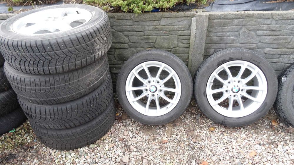 Opony zimowe BMW 1/3 alufelga R16 (10)