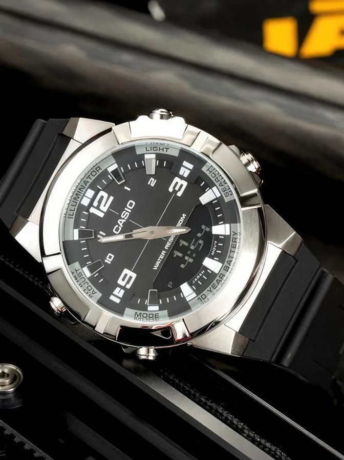 Мужские часы Casio AMW-870-1A ! Оригинал! Фирменная гарантия 2 года!
