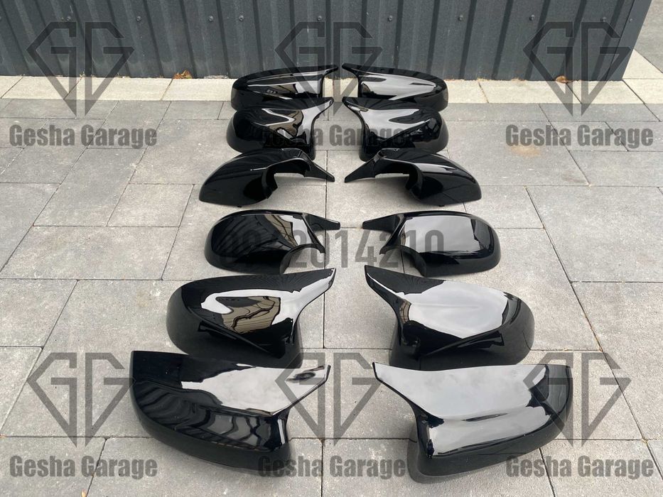 Накладки на зеркала БМВ BMW e70 e90 e92 f10 f15 f25 f30 f80 f85 f86