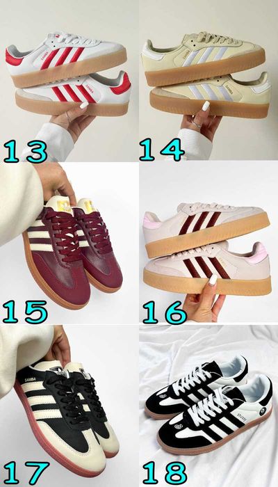 БЕЗ ПЕРЕДПЛАТИ‼️Кросівки Adidas Samba Super Low, Platform, OG / 36-45