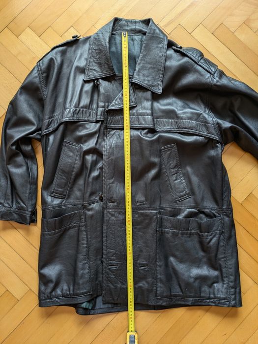 Kurtka akórza z włoskiej skóry