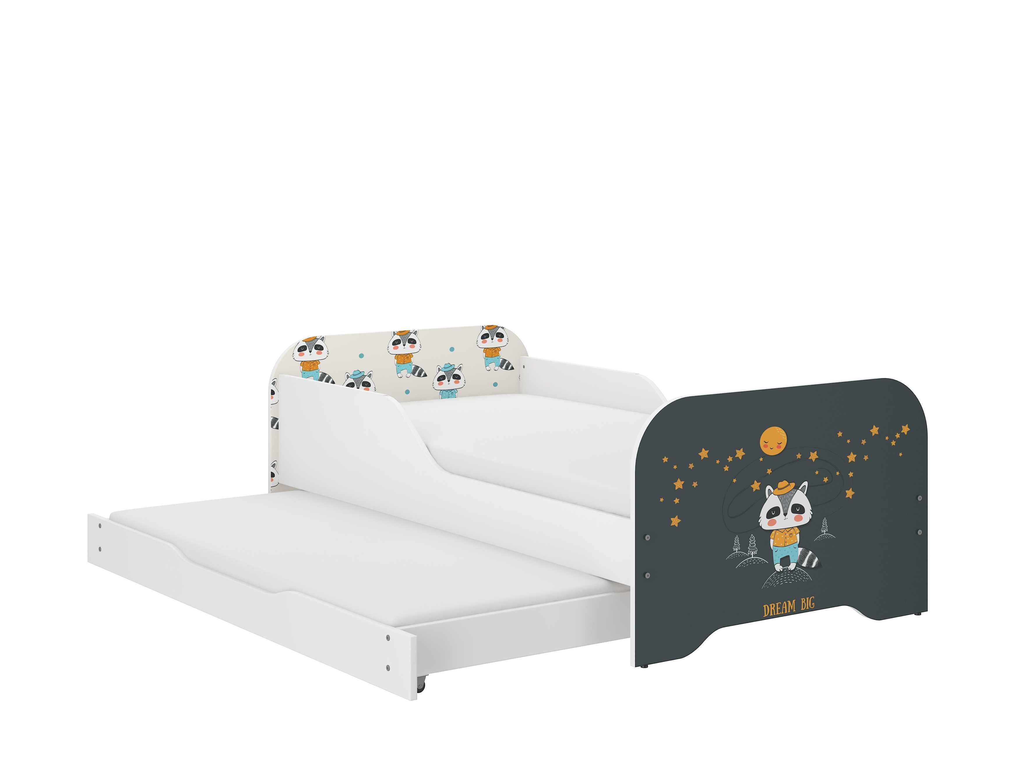 Łóżko dziecięce MIKI 160x80 PODWÓJNE+materace GRATIS