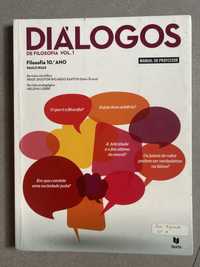 Livro de Filosofia Diálogos - 10ano