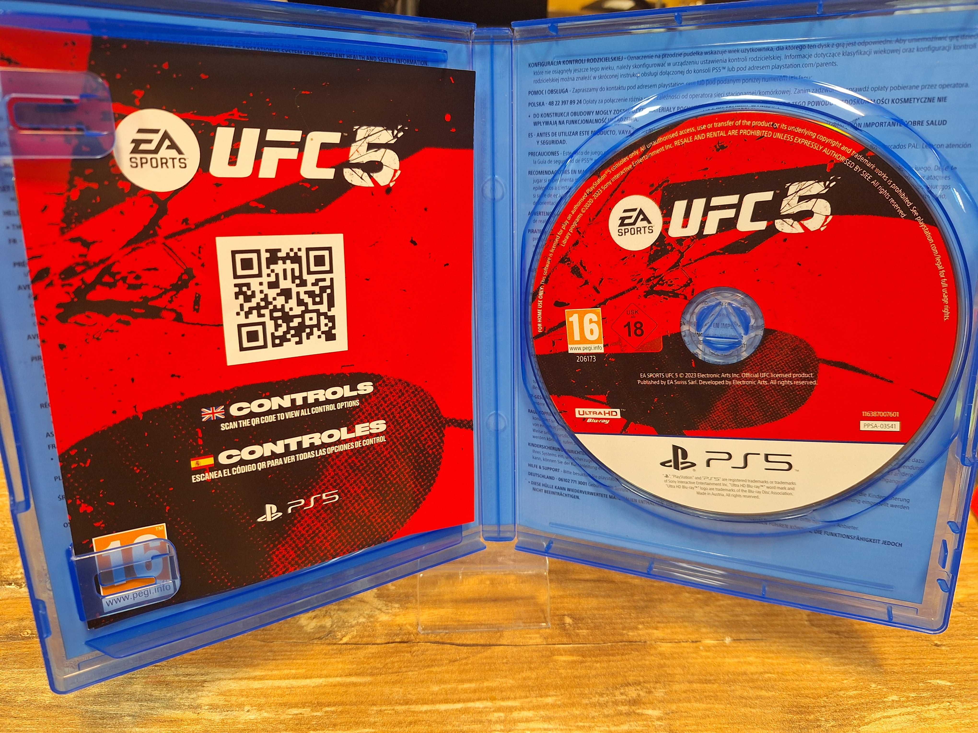 EA Sports UFC 5 PS5, Sklep Wysyłka Wymiana