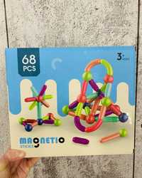 Магнітий конструктор | Magnetic Building Sticks | Розвиваюча іграшка