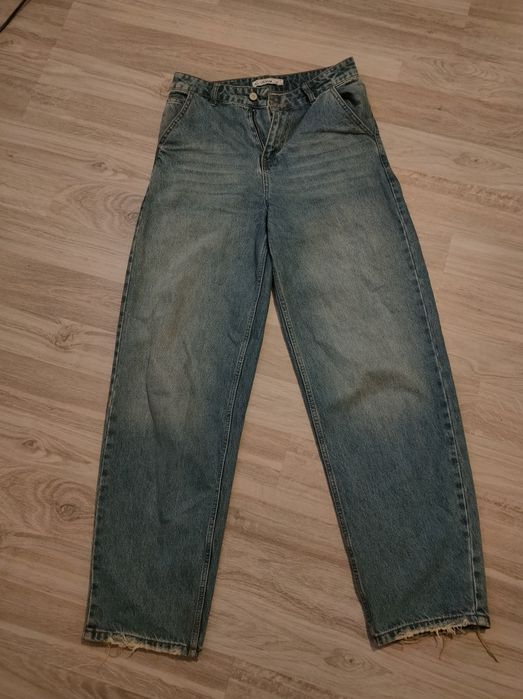 сині джинси baggy