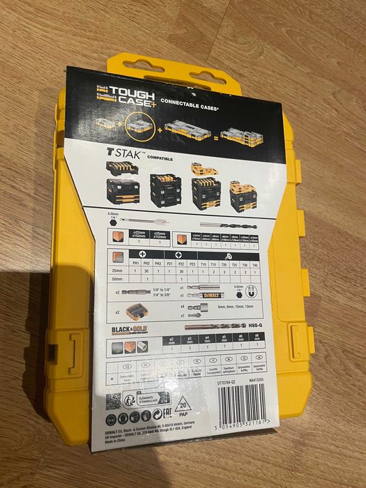 DeWalt Zestaw wierteł i bitów - 100 szt.
